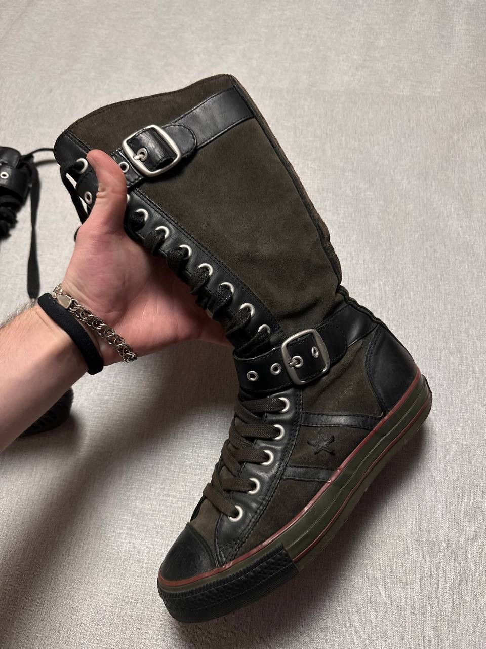 Converse Converse 2005 Star 70 Vintage XXHI High Suede Boot RARE Size US 7 / IT 37 - 5 Thumbnail
