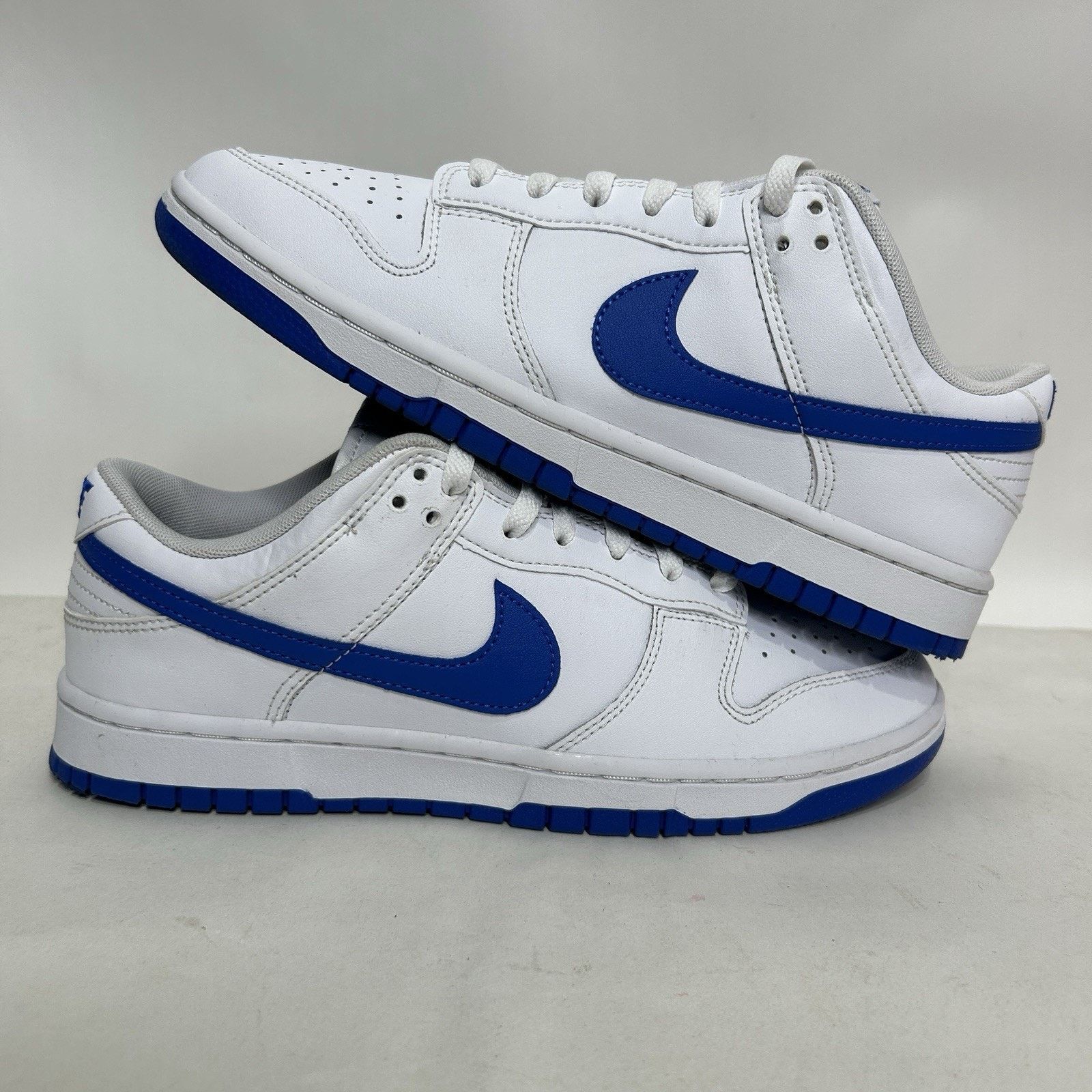Nike Dunk Low Retro “White Royal Blue”