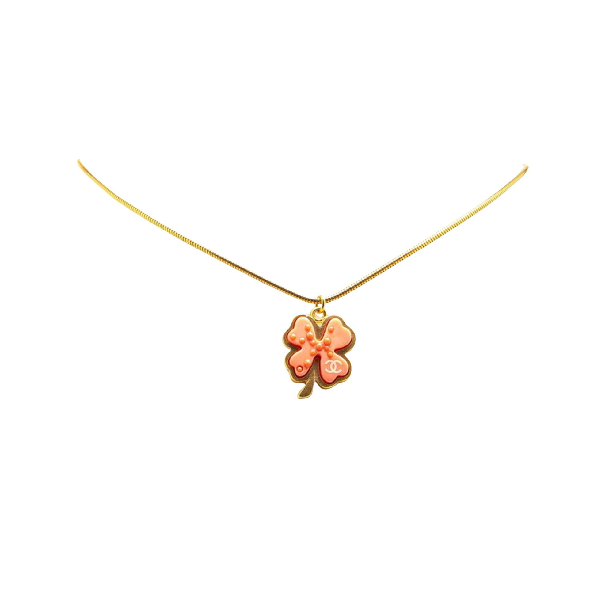 Chanel Chanel Clover necklace Size ONE SIZE - 1 Thumbnail