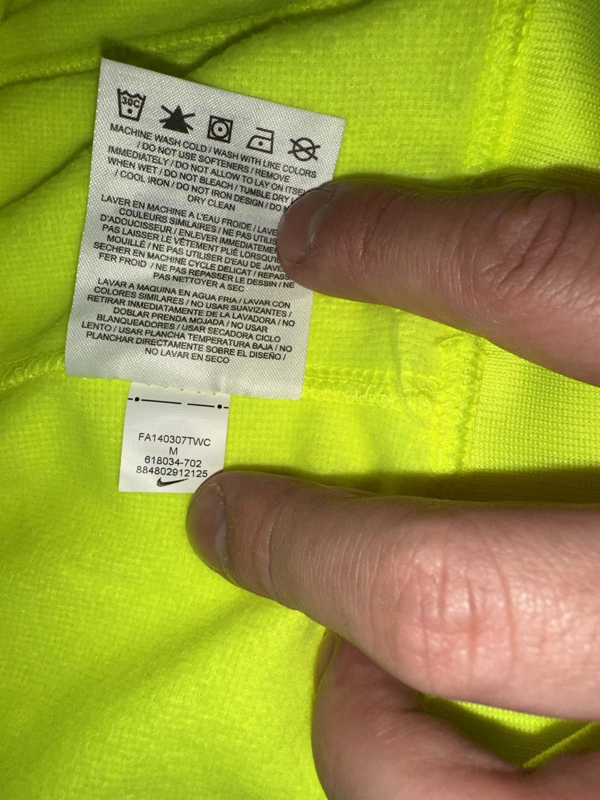 Nike Nike Big Kids (Boy’s) Therma-Fit Pullover Volt Training Hoodie Size US XXS / EU 40 - 7 Thumbnail