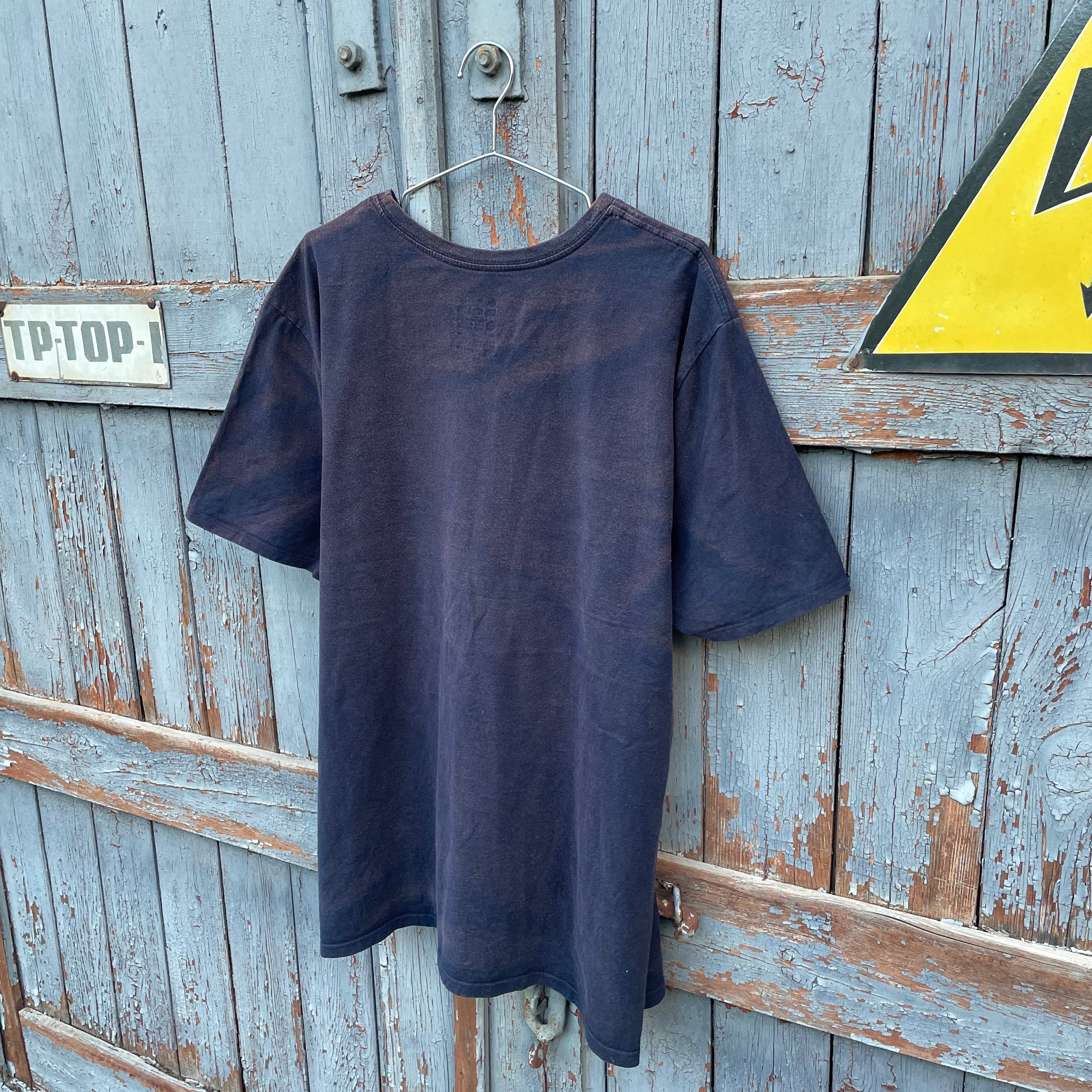 Nike 00s Nike Upcycling T shirt grunge big central Opium logo y2k Size US XXL / EU 58 / 5 - 5 Thumbnail