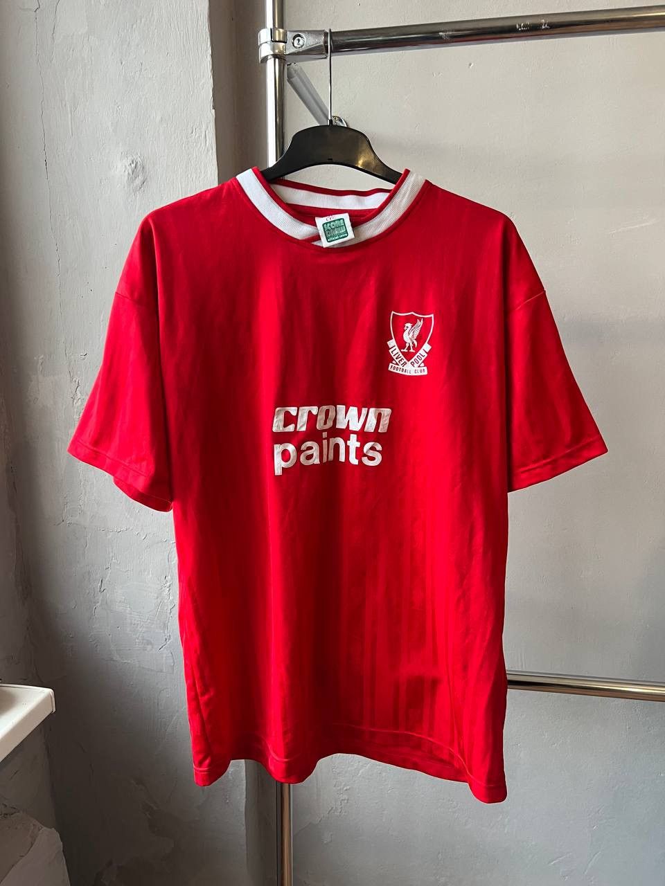 Vintage 1987 LIVERPOOL FC REMAKE HOME SOCCER JERSEY FOOTBALL SHIRT Size US XL / EU 56 / 4 - 2 Thumbnail