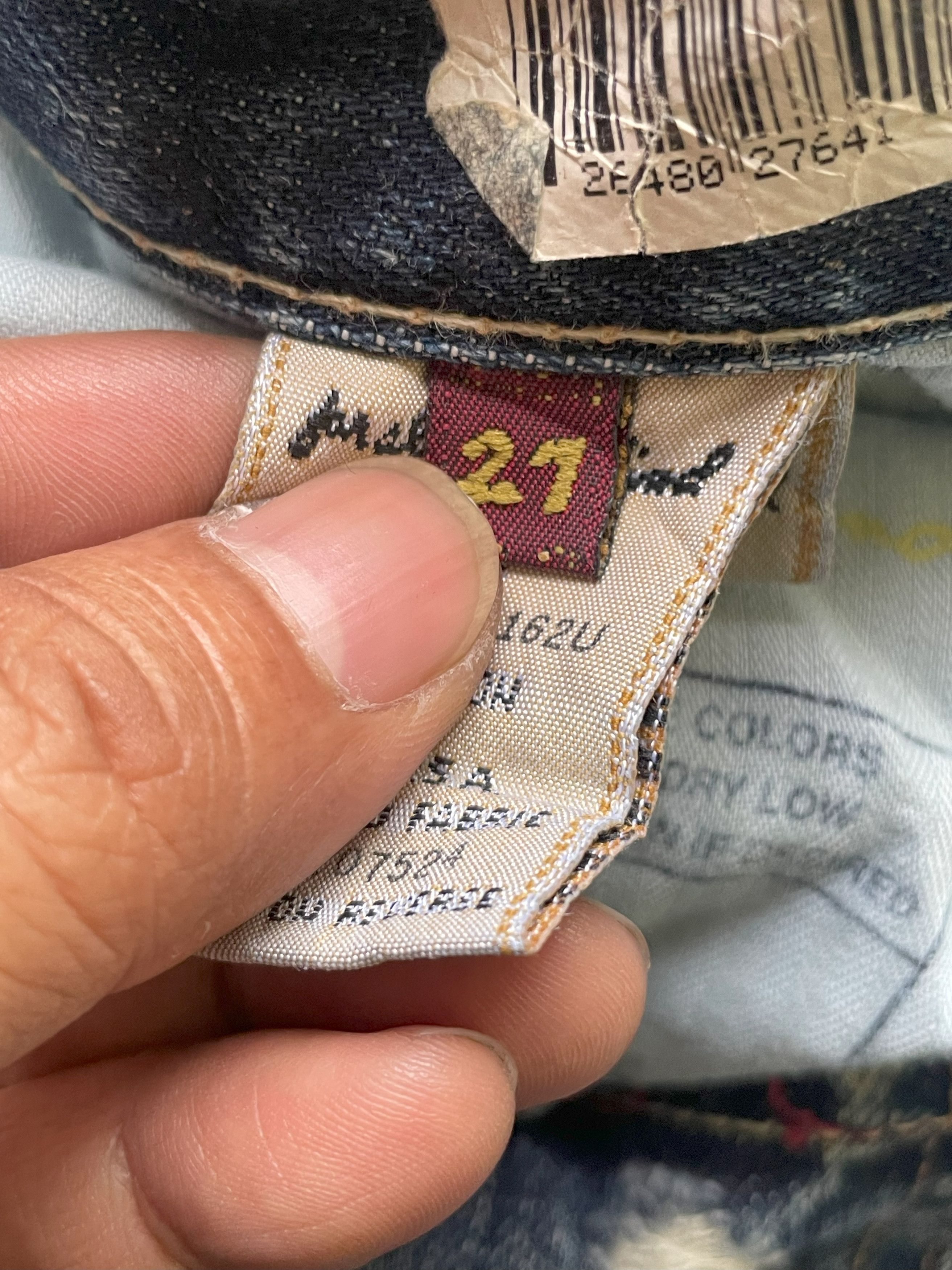 7 For All Mankind Flare 7 For All Mankind Distresed Denim Size 29" - 15 Thumbnail