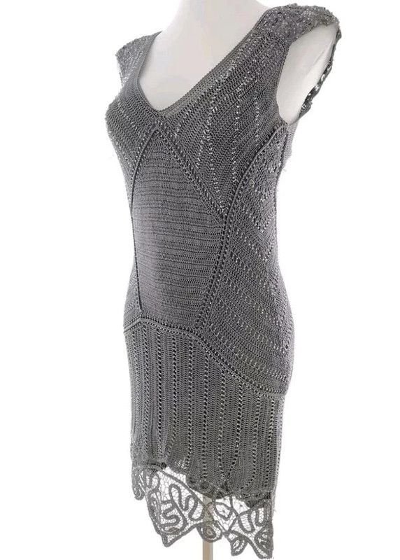 Karen Millen Karen Millen vintage crochet dress 10 Size M / US 6-8 / IT 42-44 - 2 Thumbnail