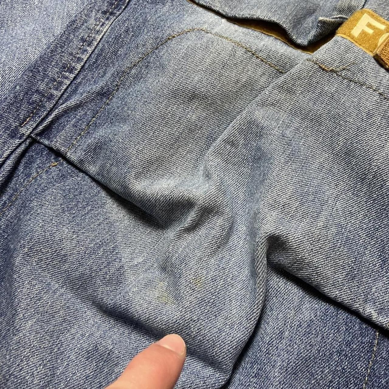 Marithe + Francois Girbaud Y2K Shuttle Strap Denim Bondage Fits 32 Size US 32 / EU 48 - 7 Thumbnail