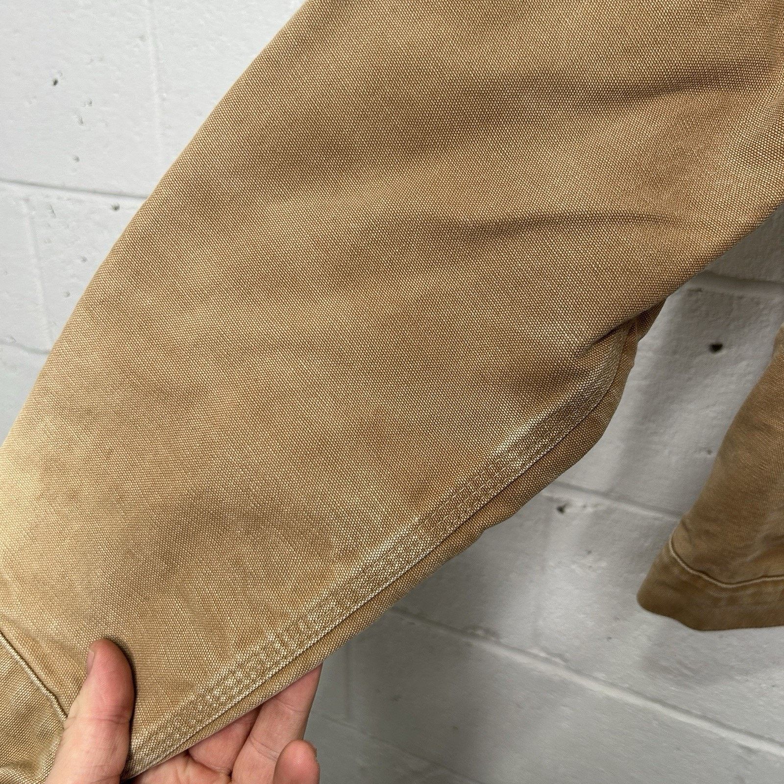 Carhartt Vintage 100 Year Carhartt Blanket-Lined Trucker Jacket “Tan" Size US M / EU 48-50 / 2 - 6 Thumbnail