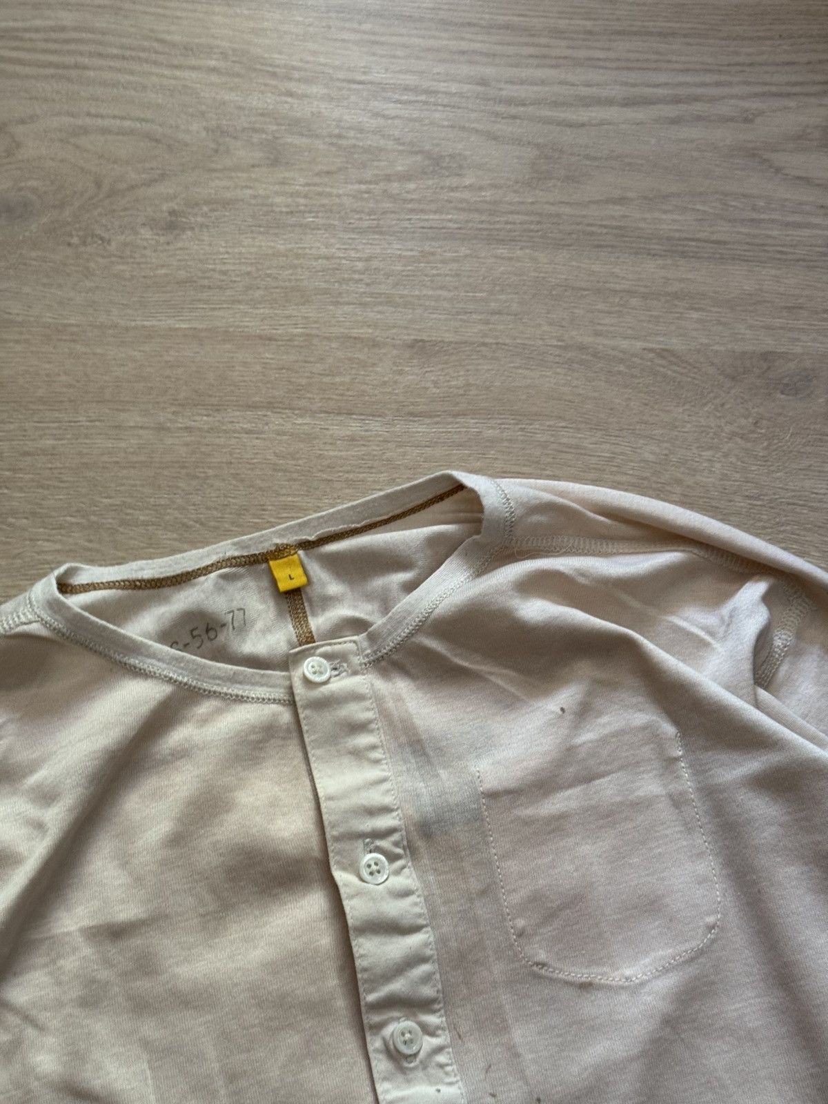 G-Star Vintage G-Star Raw Henley USA USMC Military Long Sleeve Size US L / EU 52-54 / 3 - 6 Thumbnail