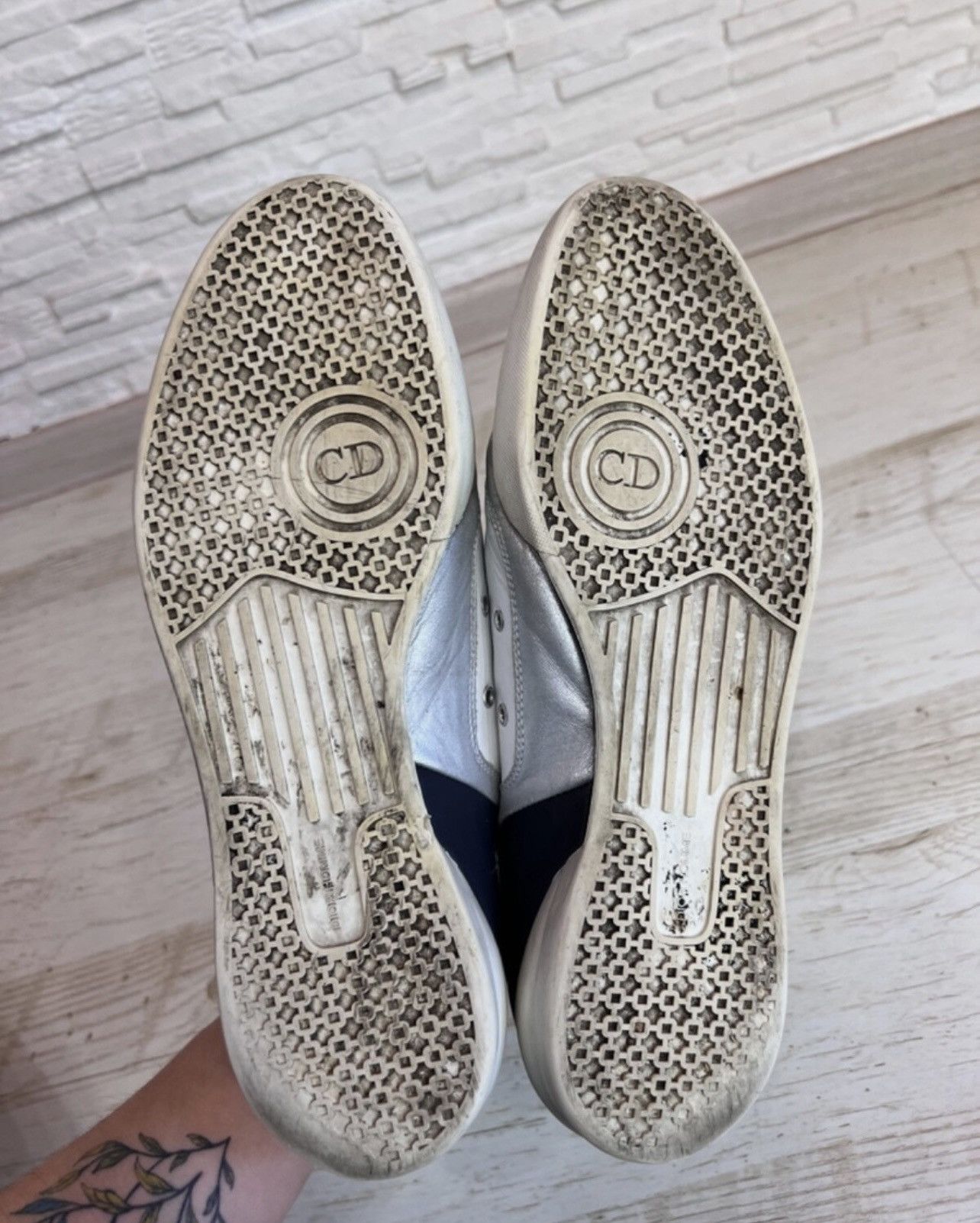 Dior Dior Homme Leather Suede Sneakers Size 41.5 Size US 9 / EU 42 - 10 Thumbnail