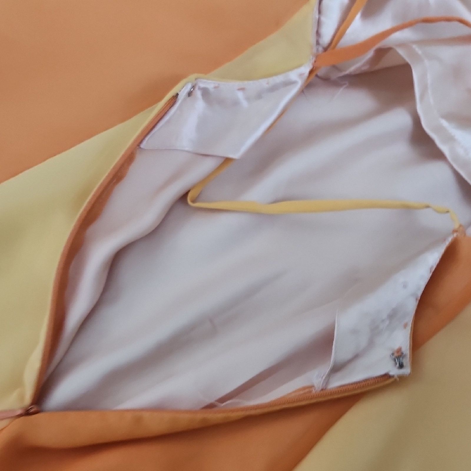 Handmade Orange Dress Size M / US 6-8 / IT 42-44 - 6 Thumbnail