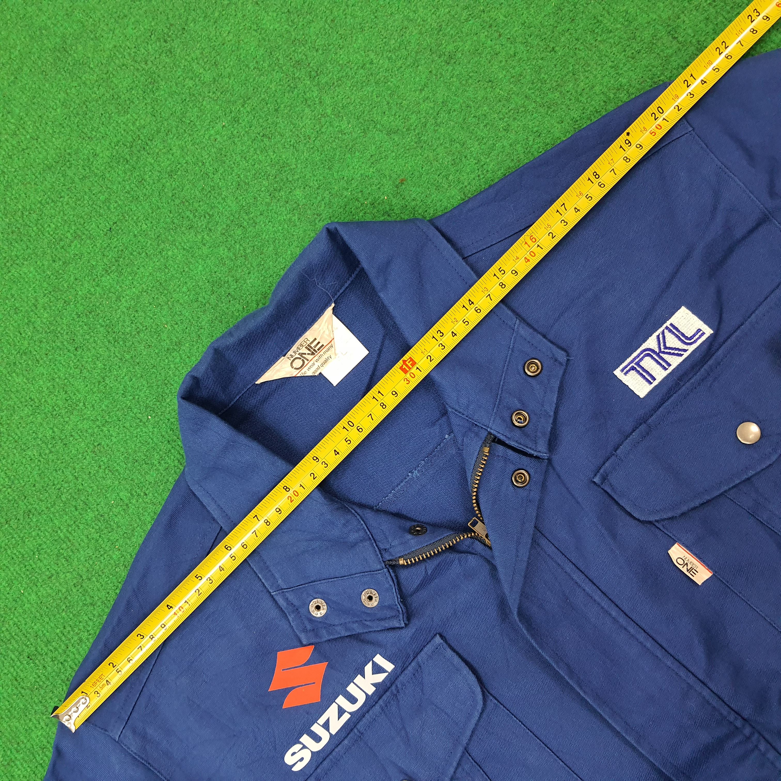 Japanese Brand × Vintage Vintage SUZUKI Motorsports Racing Jacket C232N3 Size US L / EU 52-54 / 3 - 8 Thumbnail