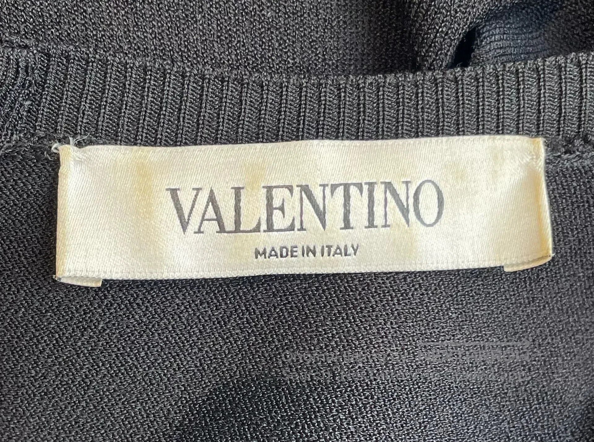 Valentino Valentino Embroidered Stretch Fabric Dress. Size US S / EU 44-46 / 1 - 5 Thumbnail
