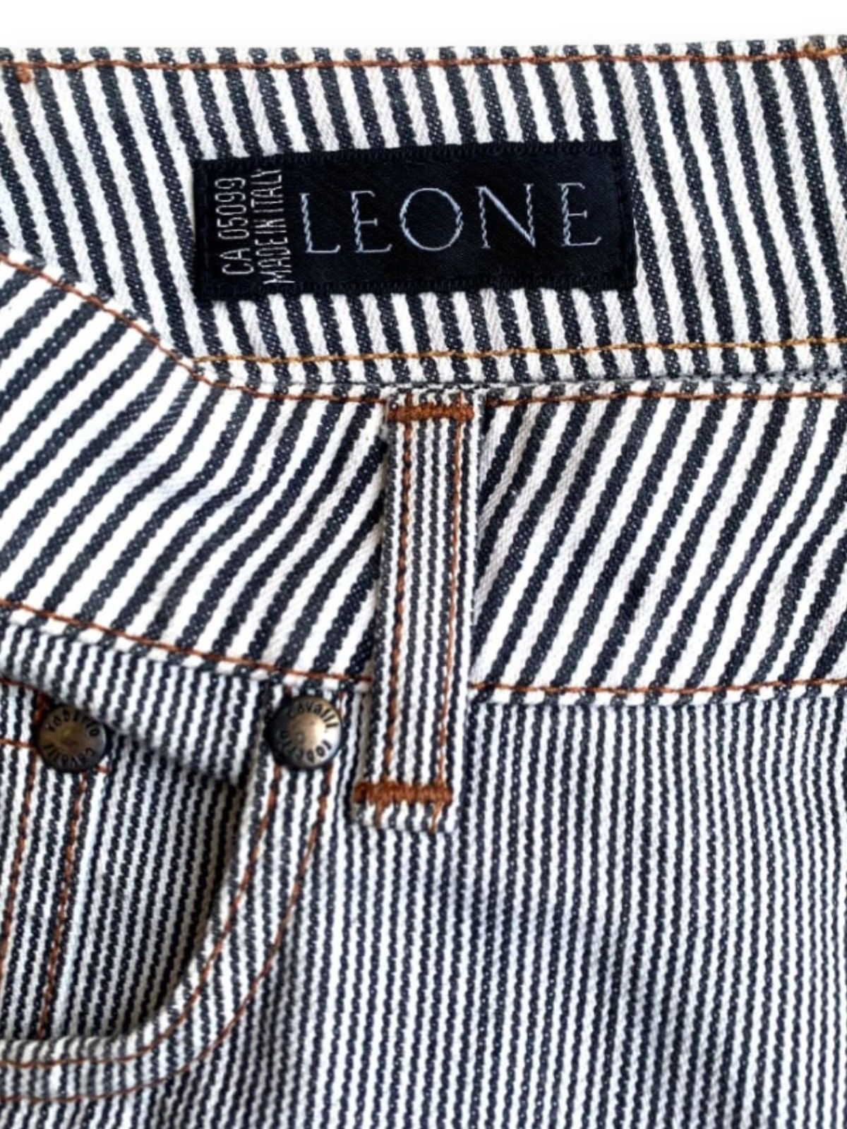 Roberto Cavalli Roberto Cavalli Bootcut Denim Stripe Print Provocateur Size 29" - 7 Thumbnail