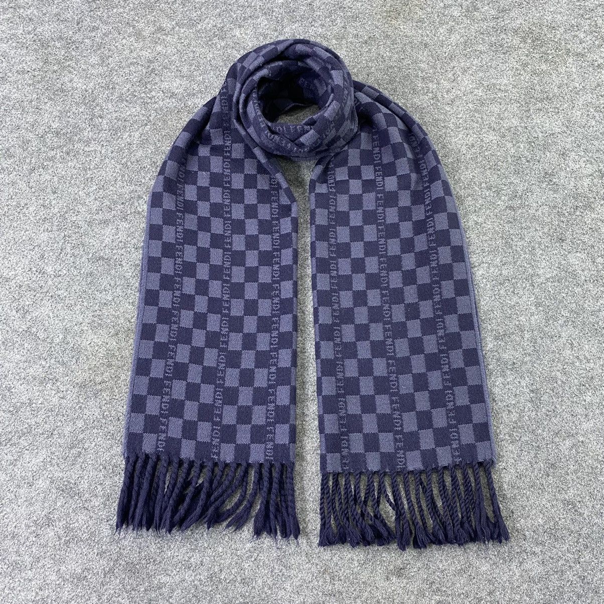 Fendi × Vintage Fendi Muffler / Scarf / Neckwear - T1341 Size ONE SIZE - 1 Thumbnail