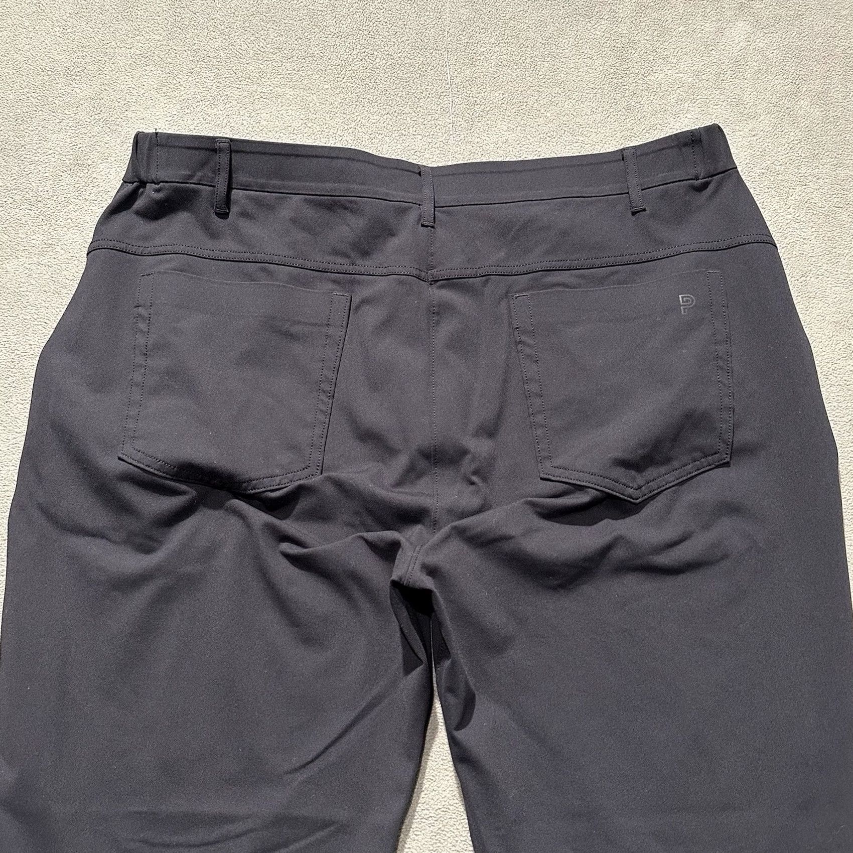 Vintage Public Rec Pants Men Black 38x30 36x27.5 Performance Stretch All Day Every Day Size US 38 / EU 54 - 4 Thumbnail