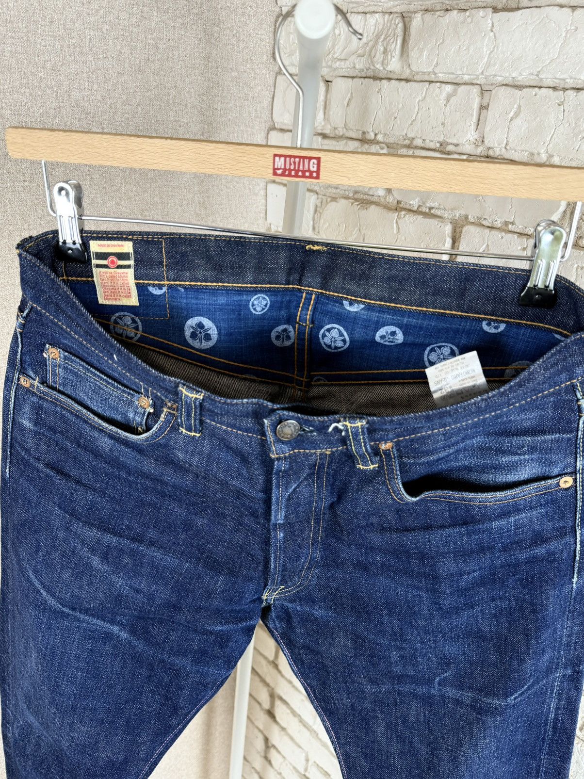 Momotaro Jeans Momotaro Japan Old Blue Indigo Zimbabwe Cotton 0605-C Pant Size US 32 / EU 48 - 11 Thumbnail