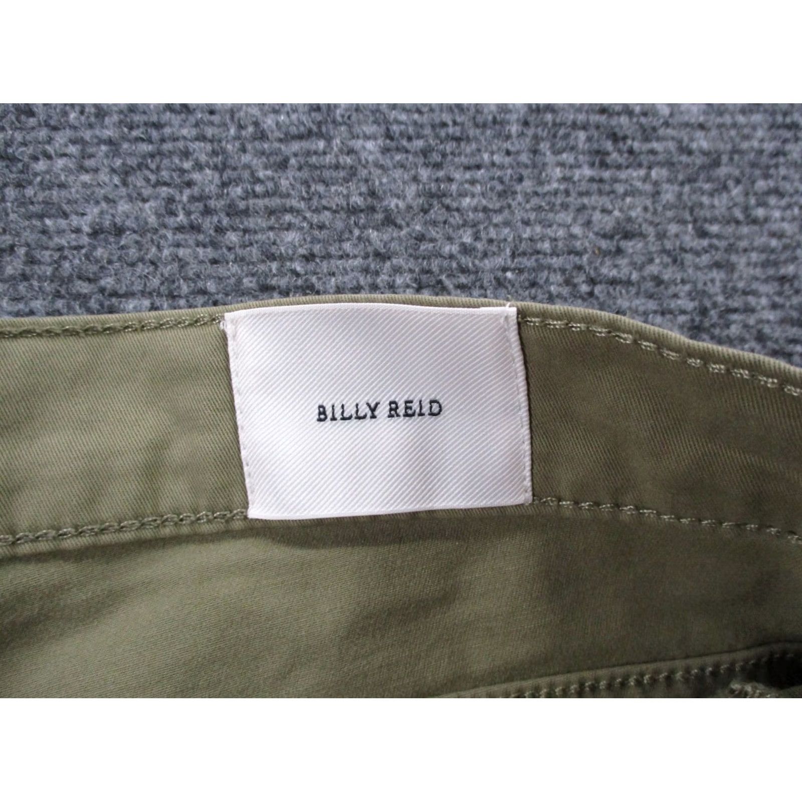 Billy Reid Billy Reid Pants Mens 33 X 32 Green Slim Fit Dress Pants Straight Leg Business Casual Size US 33 - 7 Thumbnail