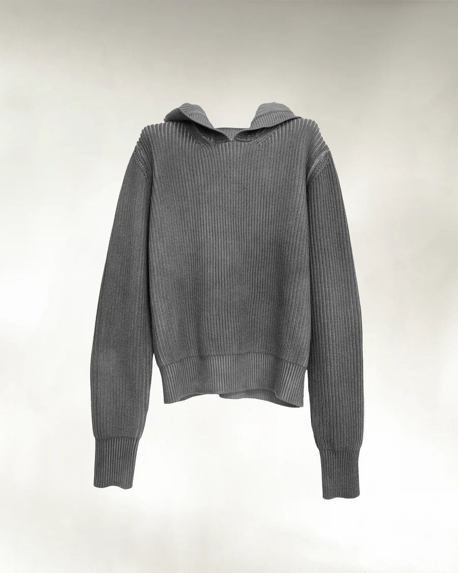K-Two Studios K-TWO STUDIOS Fisherman Knit Hoodie Small Size US S / EU 44-46 / 1 - 1 Thumbnail