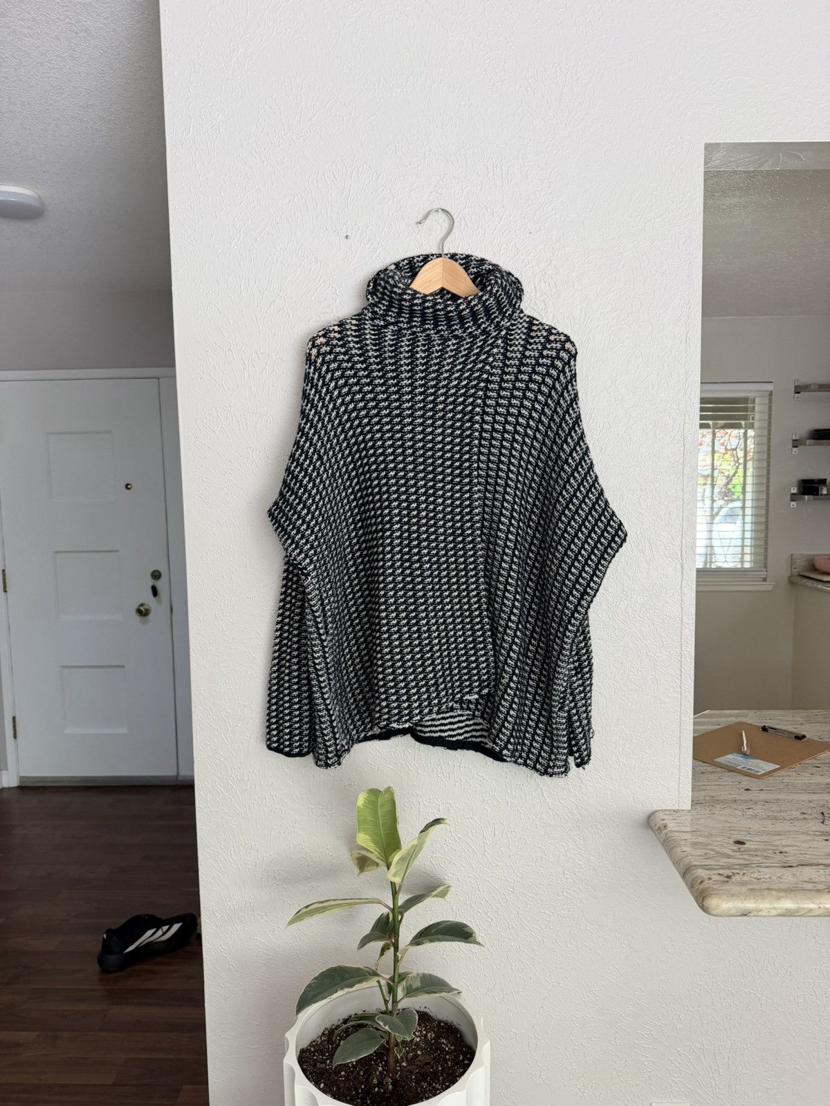 Diane von Furstenberg Diane Von Furstenberg Ahiga tweed turtleneck sweater M/L Size L / US 10 / IT 46 - 3 Thumbnail