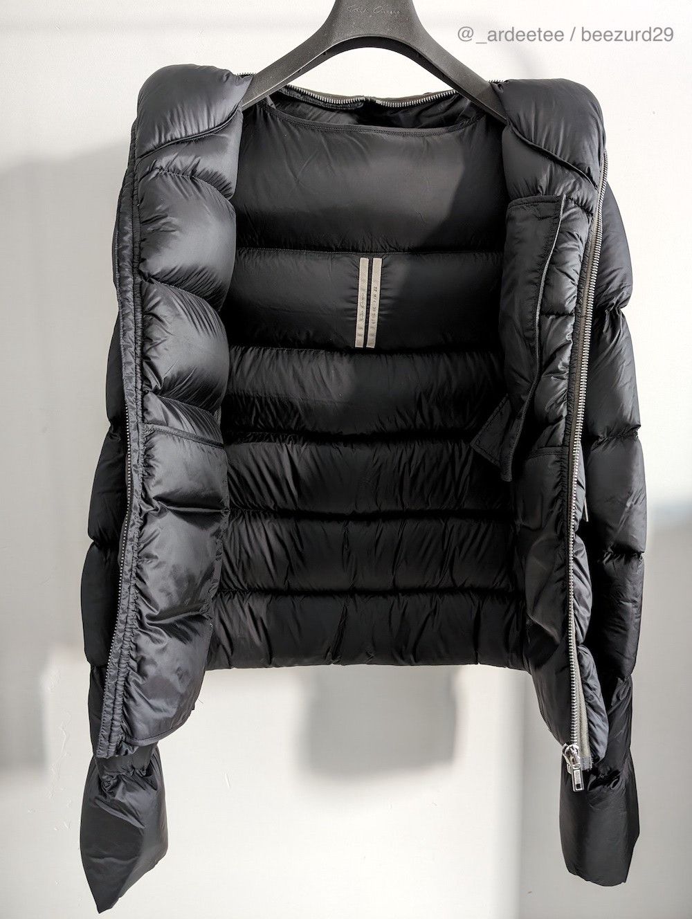 Rick Owens *NEW* GIMP DOWN PUFFER JACKET FW22 STROBE 48 Size US M / EU 48-50 / 2 - 6 Thumbnail