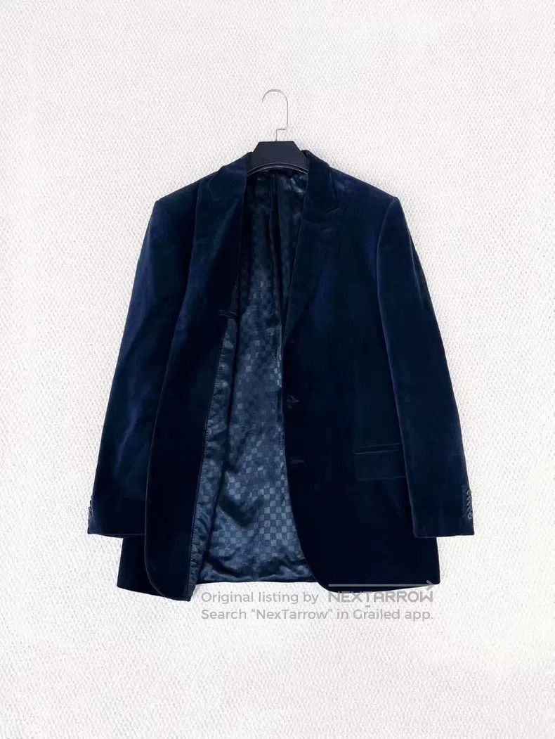 Givenchy Givenchy Navy Velvet Lining 4G Printed Logo Reversible Col Size US L / EU 52-54 / 3 - 4 Thumbnail