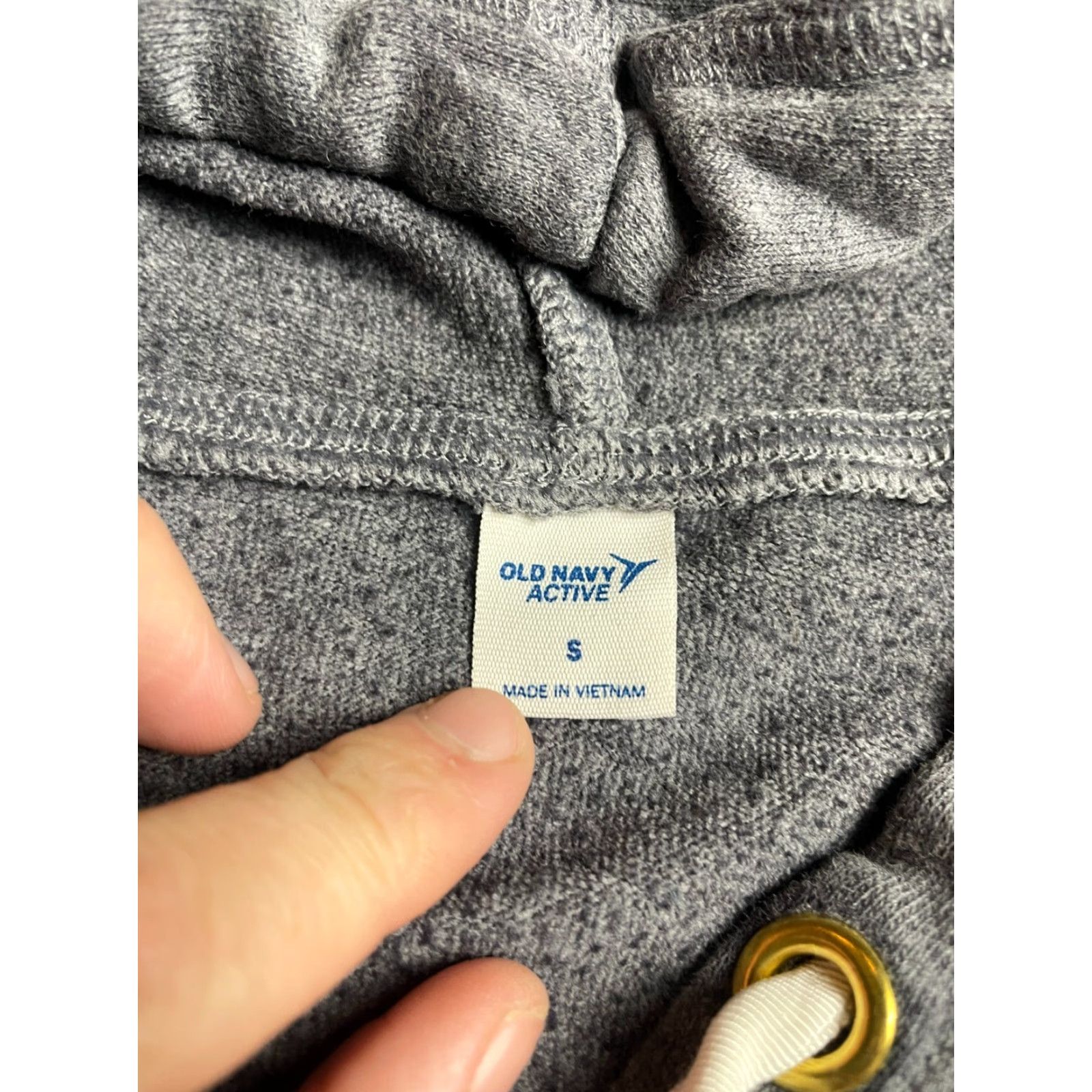 Old Navy Old Navy Hoodie Women Small Gray Activewear Pullover Sweatshirt Size S / US 4 / IT 40 - 7 Thumbnail