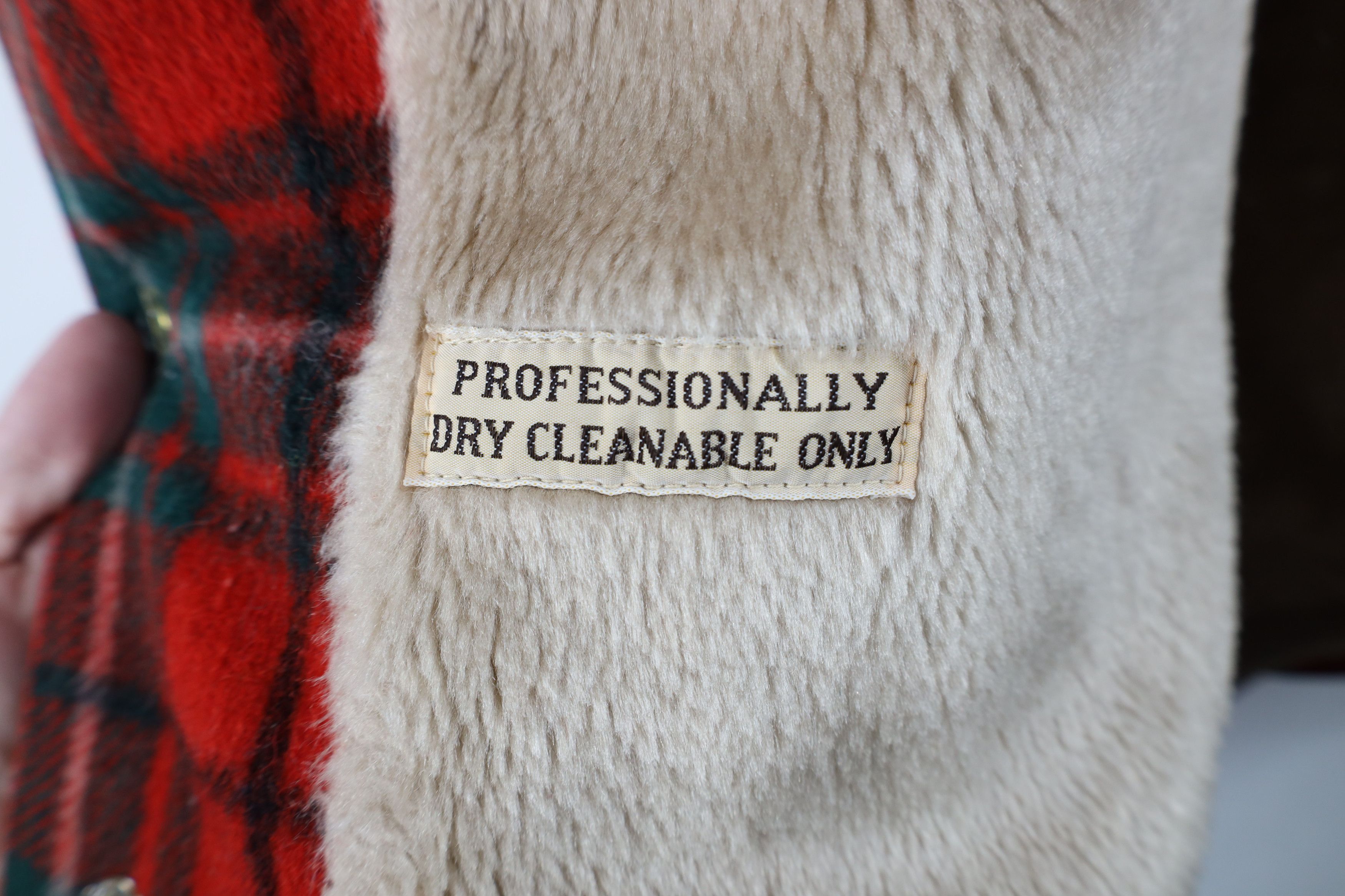 Vintage Vintage 70s Streetwear Lined Wool Button Jacket Plaid USA Size US XL / EU 56 / 4 - 12 Thumbnail