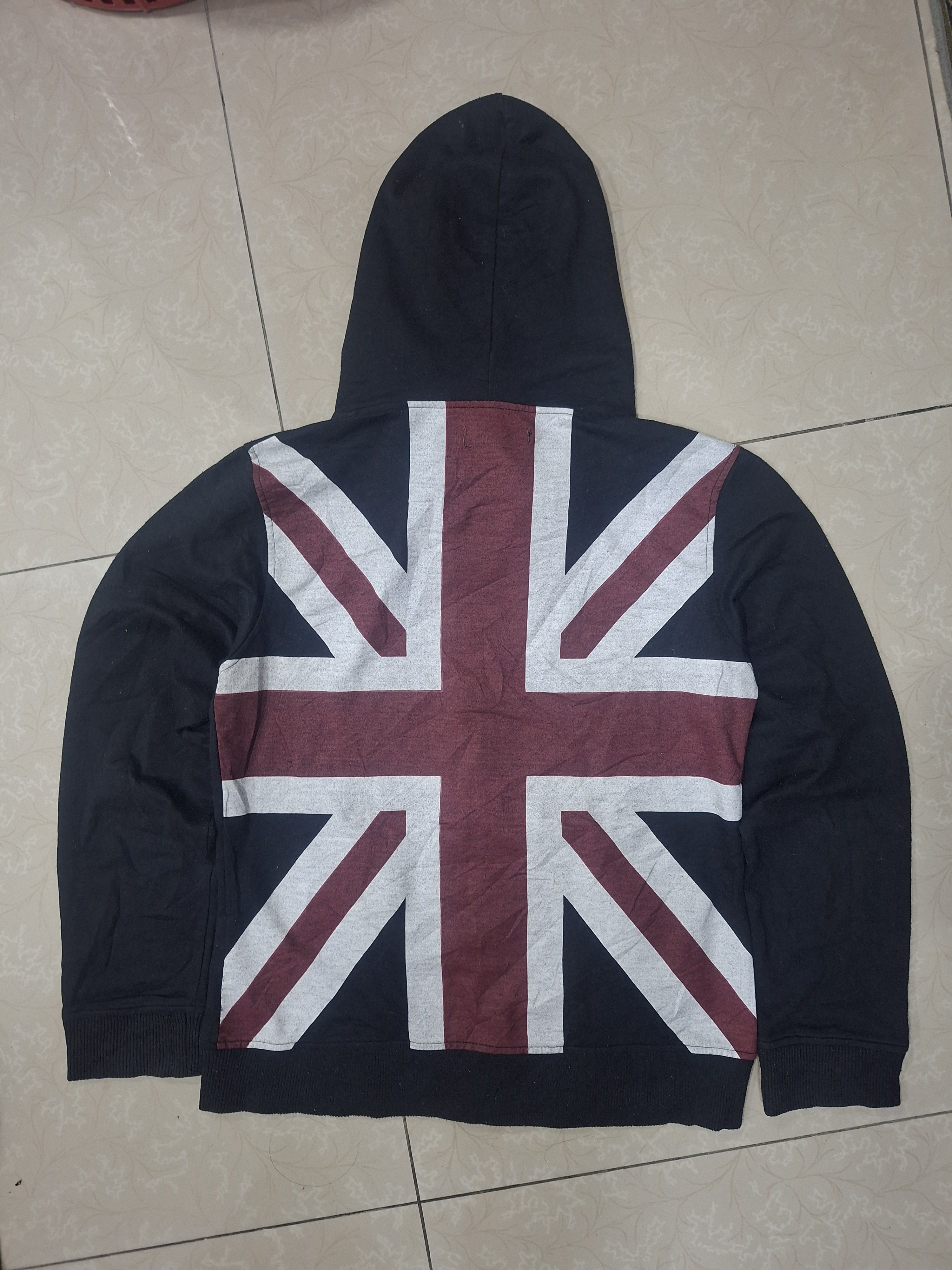 In The Attic IN THE ATTIC Punk Rock Uk Flag Hoodie Size US L / EU 52-54 / 3 - 2 Thumbnail