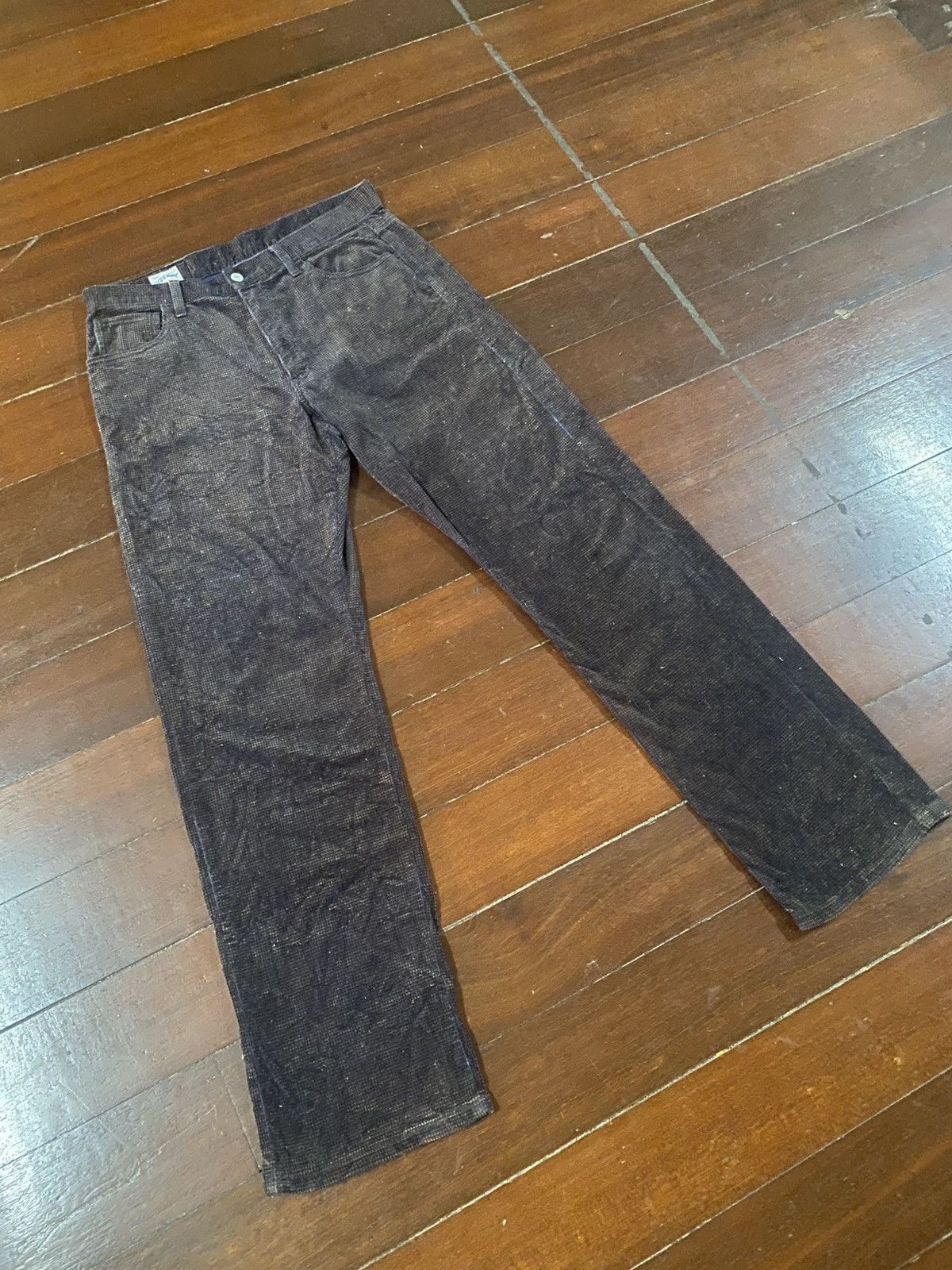Japanese Brand Rare Made In Japan Blue Way valvet brown Size US 34 / EU 50 - 6 Thumbnail