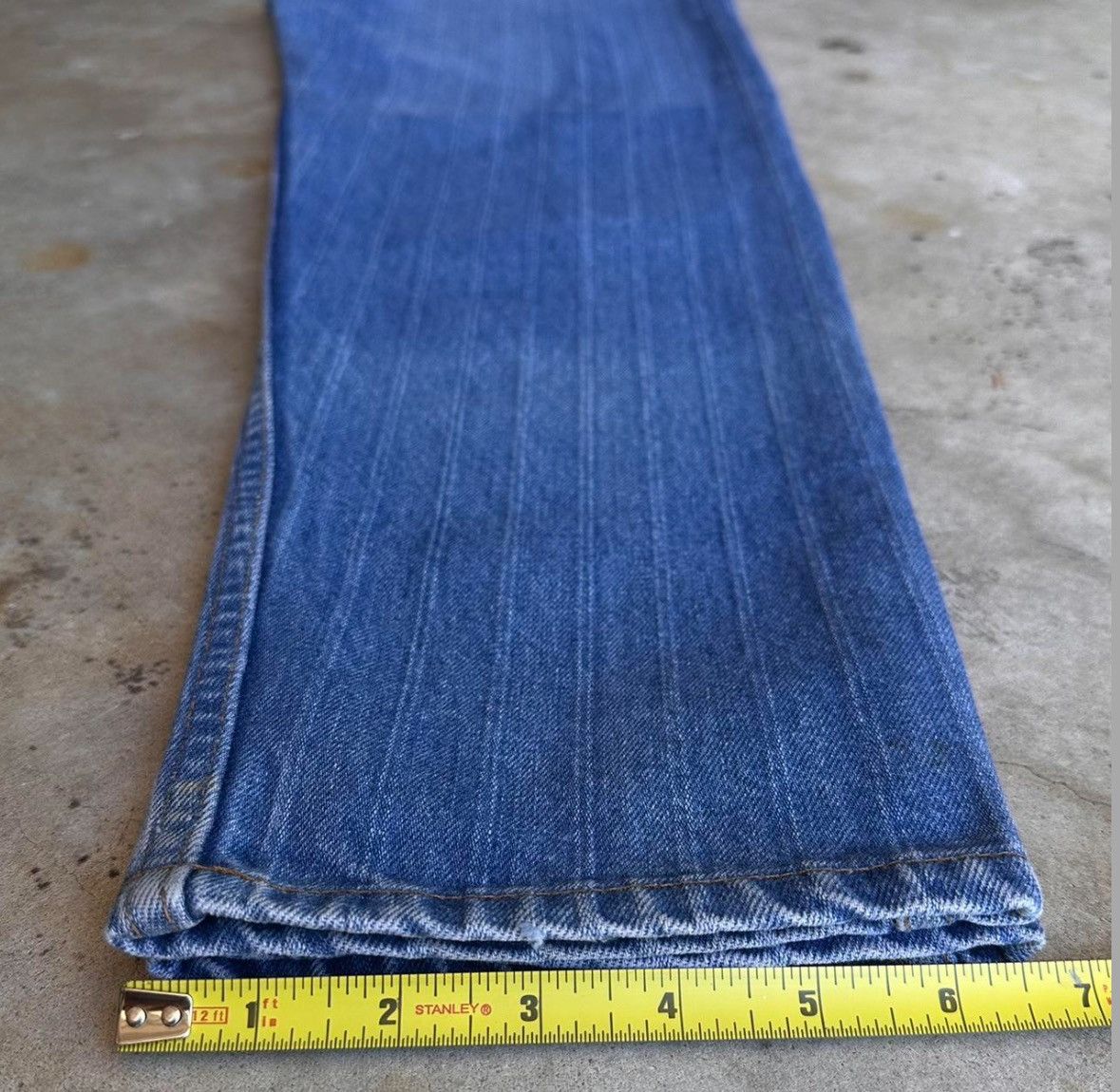 Levi's rare Pin Stripe, Orange Tab Levi’s’ Size US 29 - 8 Thumbnail