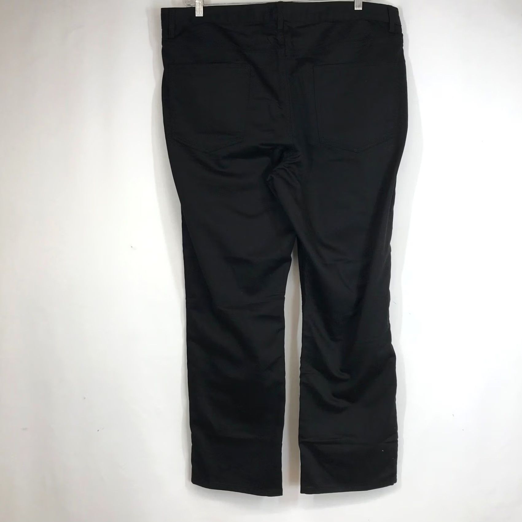 Quince Quince Mens Black Straight Leg Casual Pants 42x32 NWT Size US 42 / EU 58 - 4 Thumbnail