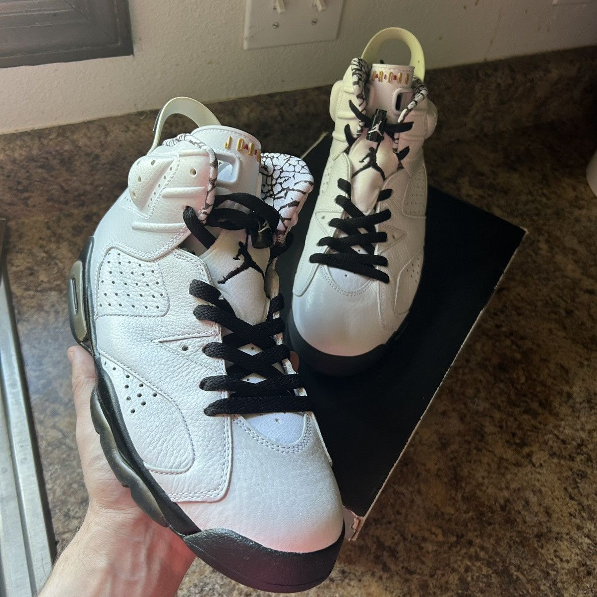 Jordan Brand 395866-101 2010 AiR JORDAN RETRO 6 PREMiUM MOTORSPORTS OiL Size US 8.5 / EU 41-42 - 1 Thumbnail