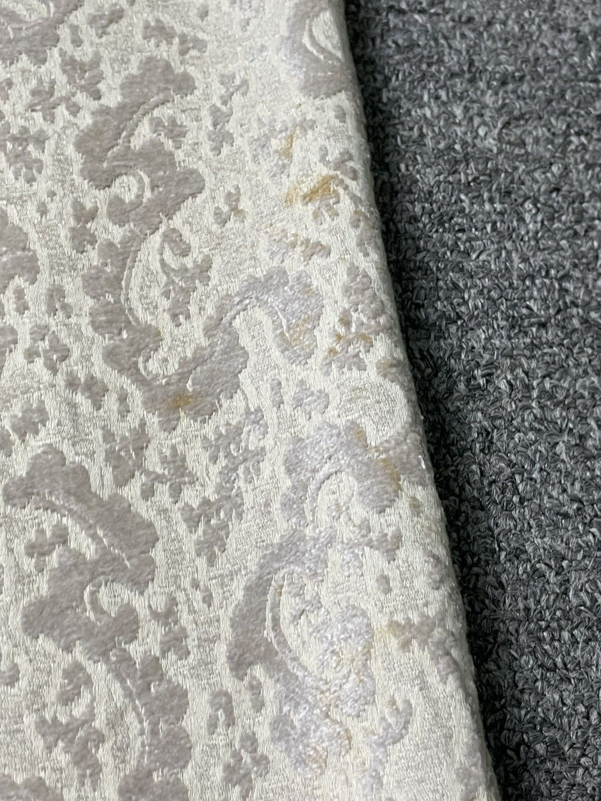 Designer × Gucci Vintage GUCCI Embossed Wide Leg Pants (61) Size 27" / US 4 / IT 40 - 6 Thumbnail