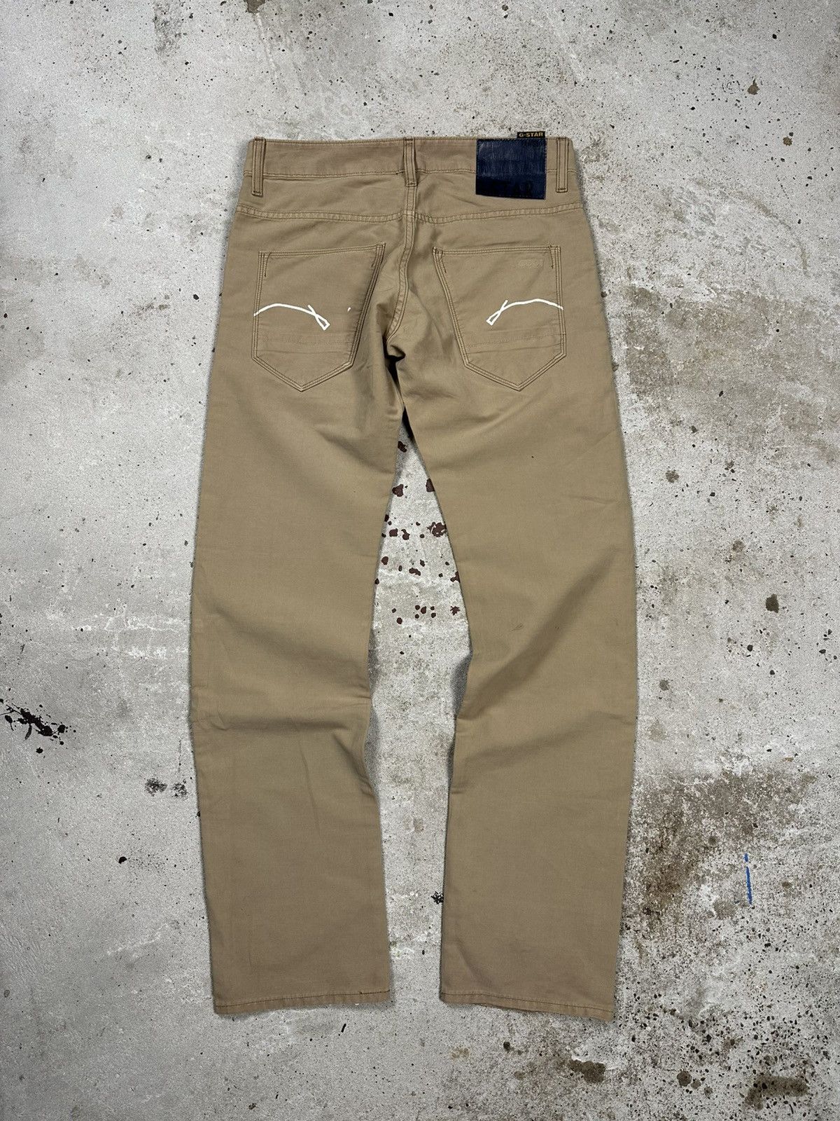 G-Star Vintage Y2K G Star Raw Morris Low Straight Coj Pants Size US 29 - 1 Thumbnail