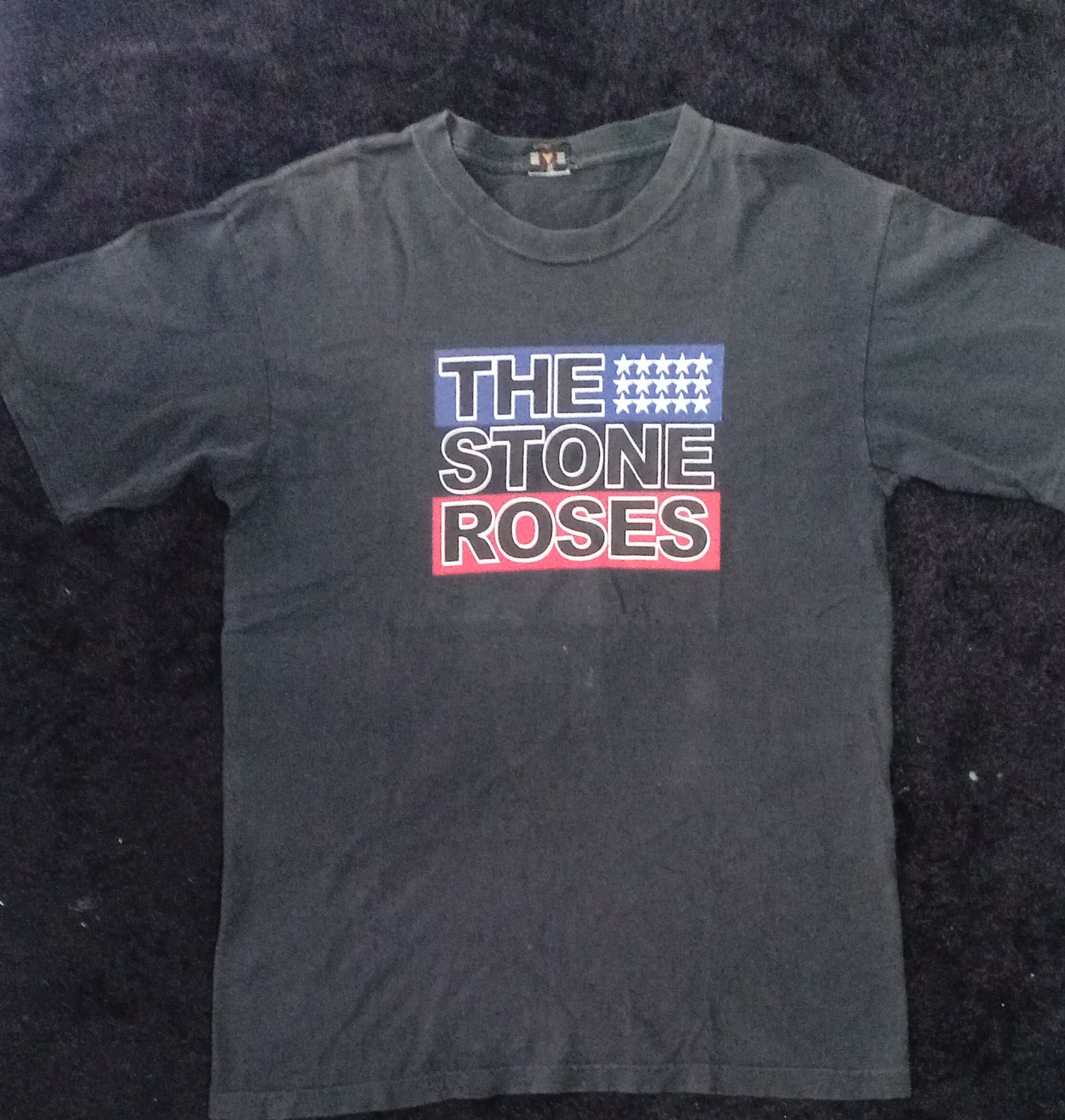 Band Tees Vintage The Stone.Roses Shirt,Oasis,Radiohead Size US M / EU 48-50 / 2 - 1 Thumbnail