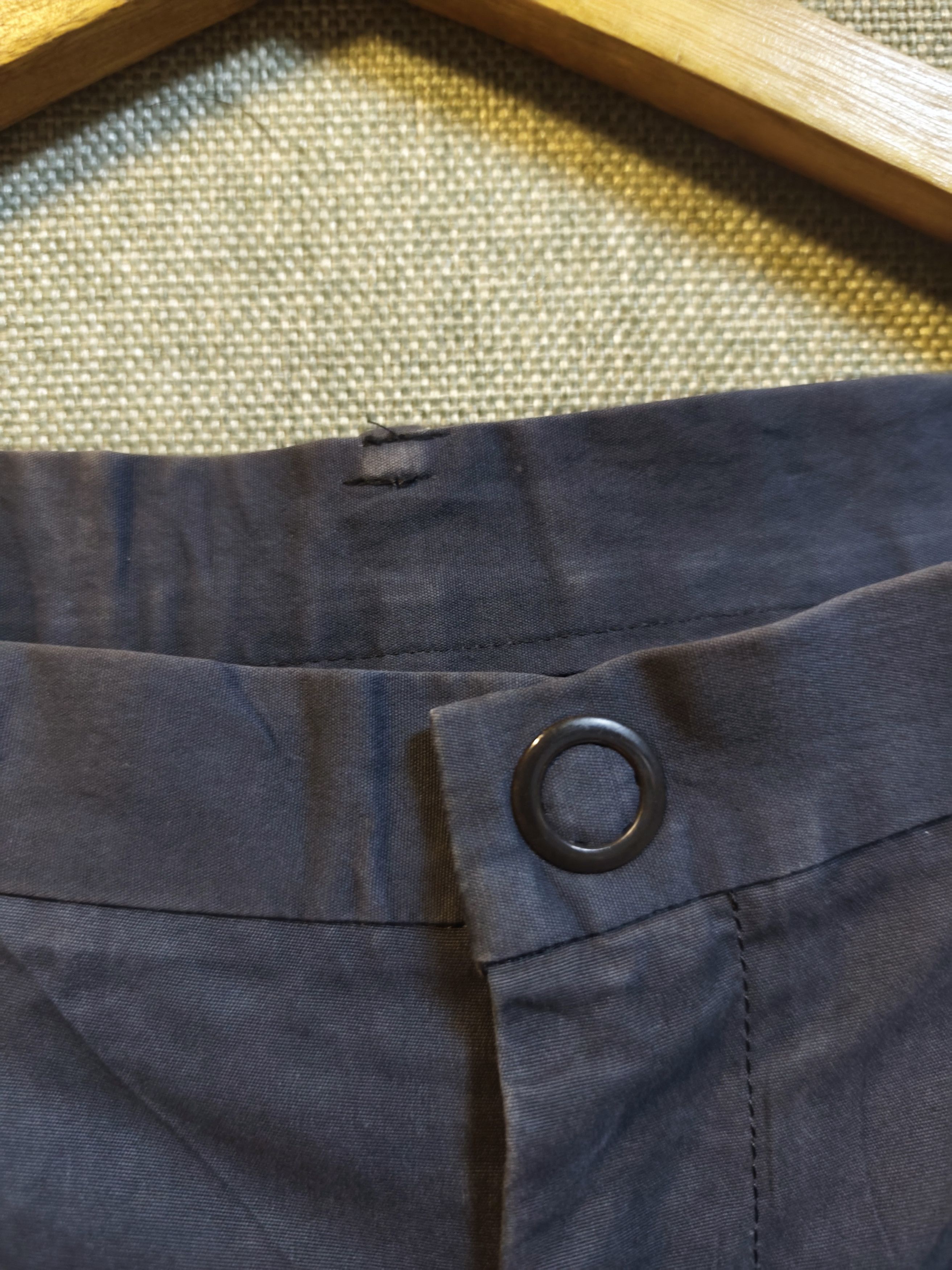 Number (N)ine SS02 Number (N)ine "Modern Age" Zip Riri Faded Pants Size US 34 / EU 50 - 7 Thumbnail