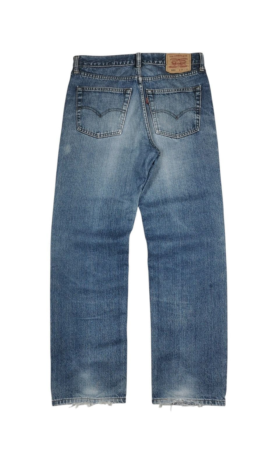 Levi's Vintage Levis 533 Regular, Straight Fit Size US 33 - 3 Thumbnail