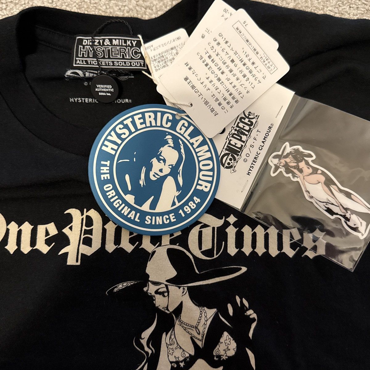 Hysteric Glamour Rare Nami Hysteric Glamour One Piece Collab Size US XL / EU 56 / 4 - 1 Thumbnail