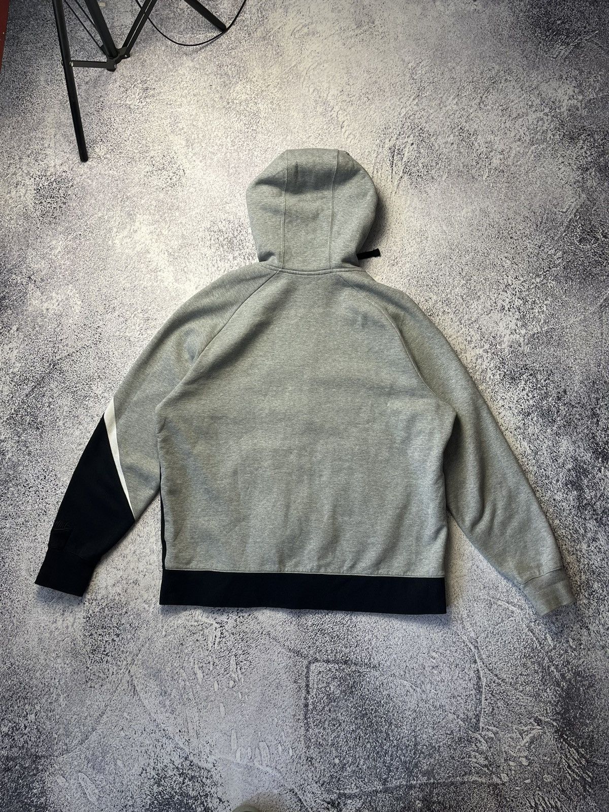 Nike Vintage Nike Big Swoosh Logo Zip Hoodie Y2K Size US XL / EU 56 / 4 - 13 Thumbnail