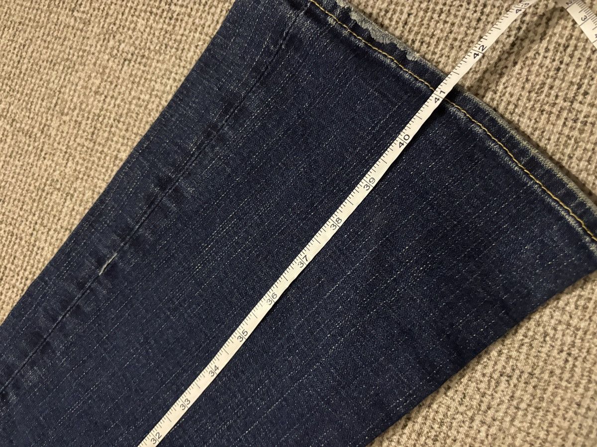 True Religion Y2K Distressed True Religion Flare Bootcut Denim Jeans Size 31" - 14 Thumbnail