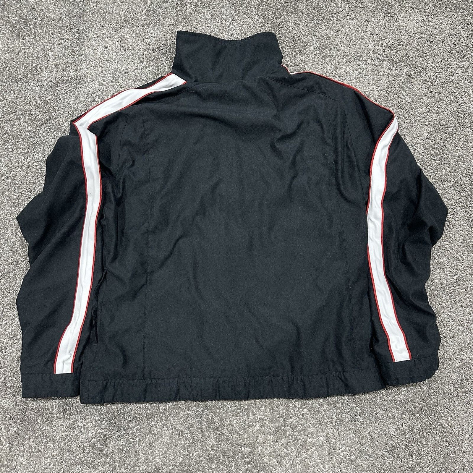 Nike Y2K Nike Jacket Mens XL Nylon Long Sleeve Miniature Swoosh Size US XL / EU 56 / 4 - 2 Thumbnail