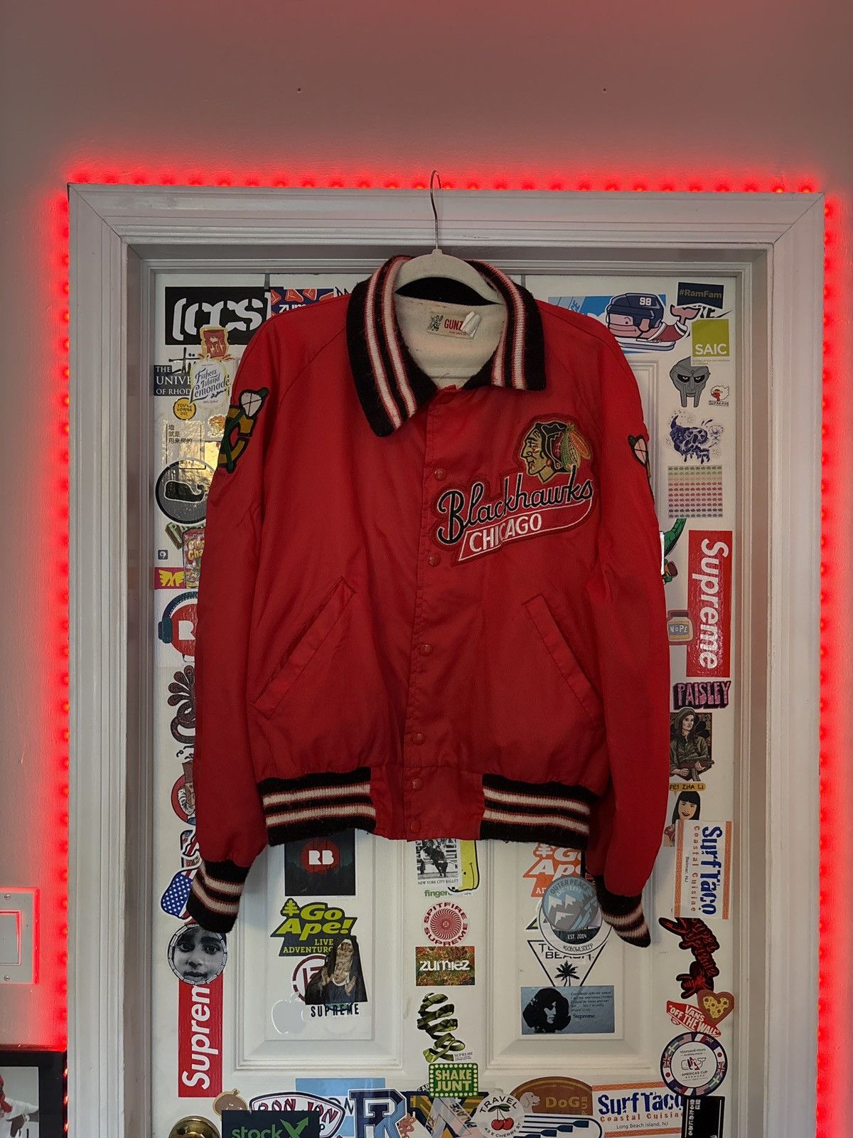 Other Vintage Chicago Blackhawks Jacket 50’s-60’s Size US XL / EU 56 / 4 - 1 Thumbnail