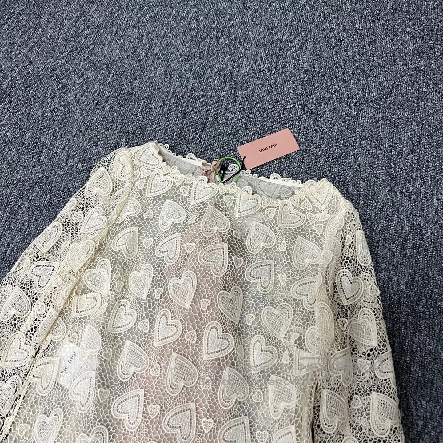 Miu Miu miu miu size 40 Love lace dress| Size L / US 10 / IT 46 - 4 Thumbnail