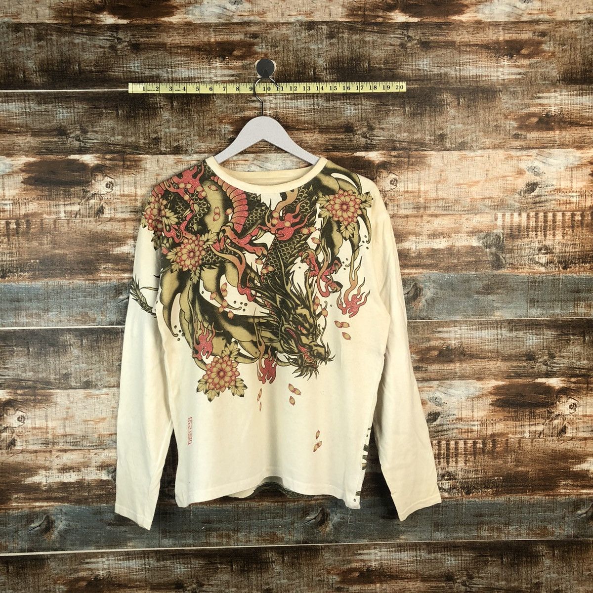 Japanese Brand Dragon kimono style yakuza shirt #A1971