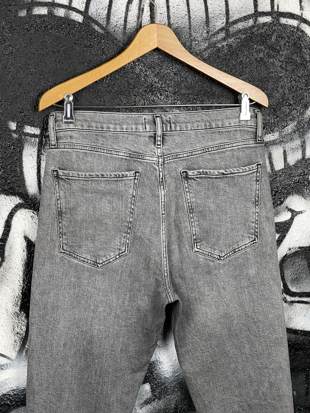 Agolde × Designer Agolde Los Angeles Washed Distressed Jeans Size 29 Size 29" - 5 Thumbnail