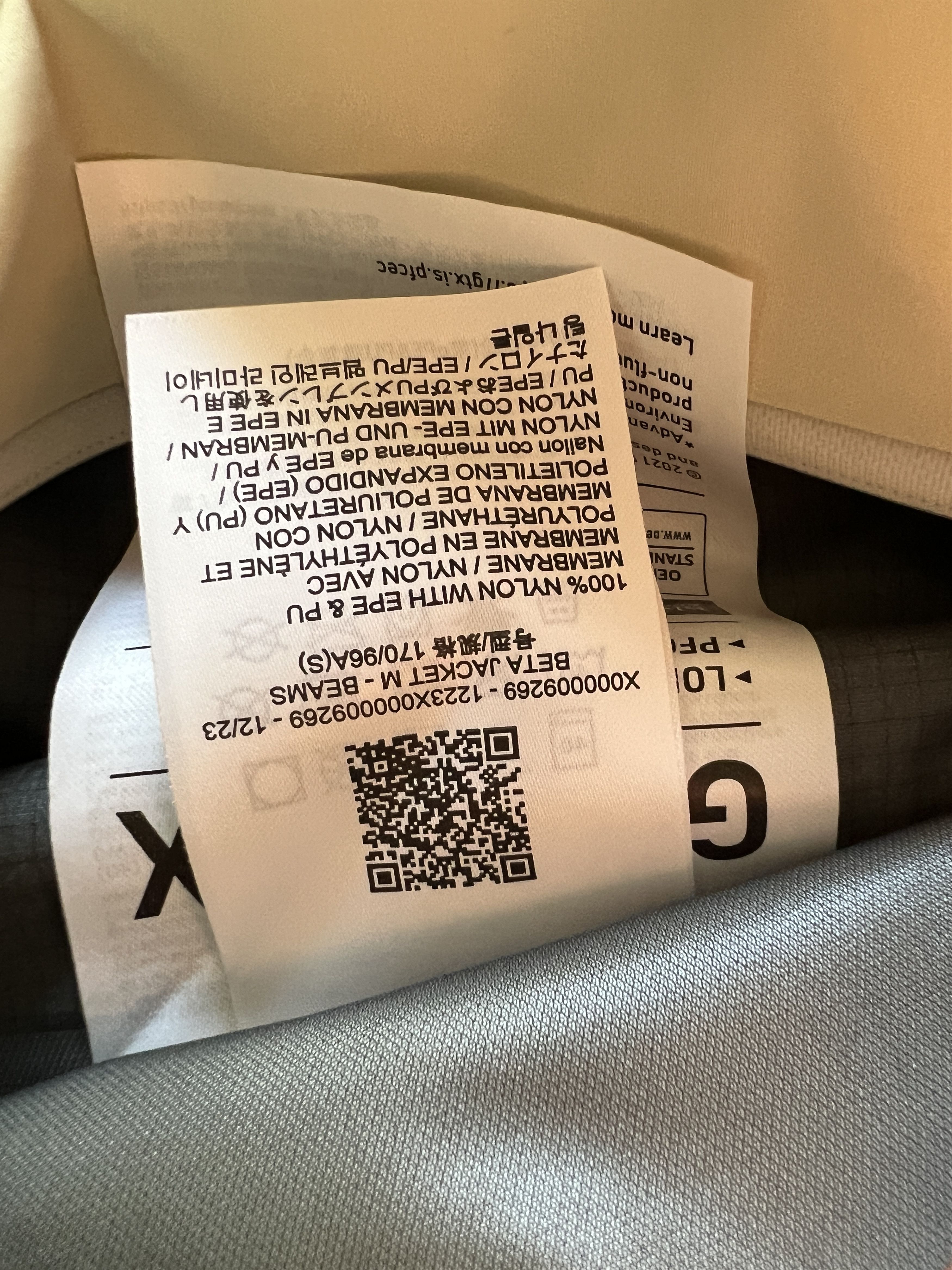 Arc'teryx × Beams Plus Arc'teryx x BEAMS Beta Jacket Nagomi Size US S / EU 44-46 / 1 - 6 Thumbnail