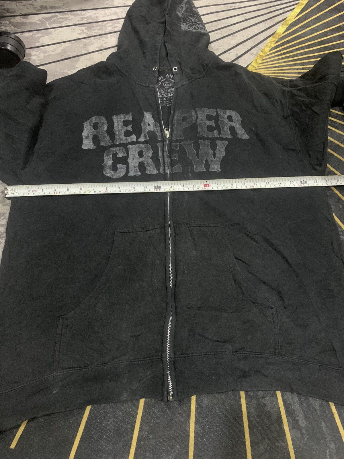 Vintage VINTAGE!! Sweater Hoodies Sond of Anarchy Size US XXL / EU 58 / 5 - 7 Thumbnail