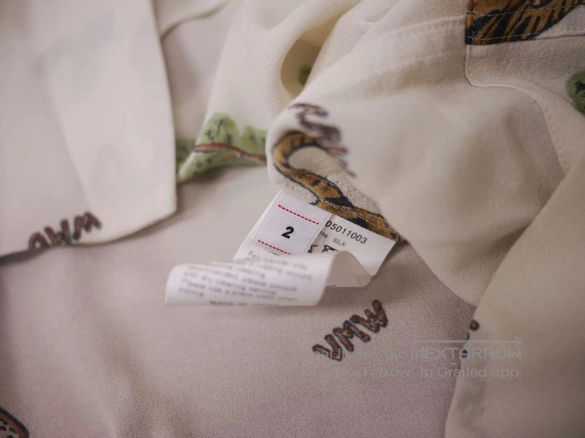 Visvim visvim copa silk shirt in white. Size US S / EU 44-46 / 1 - 9 Thumbnail