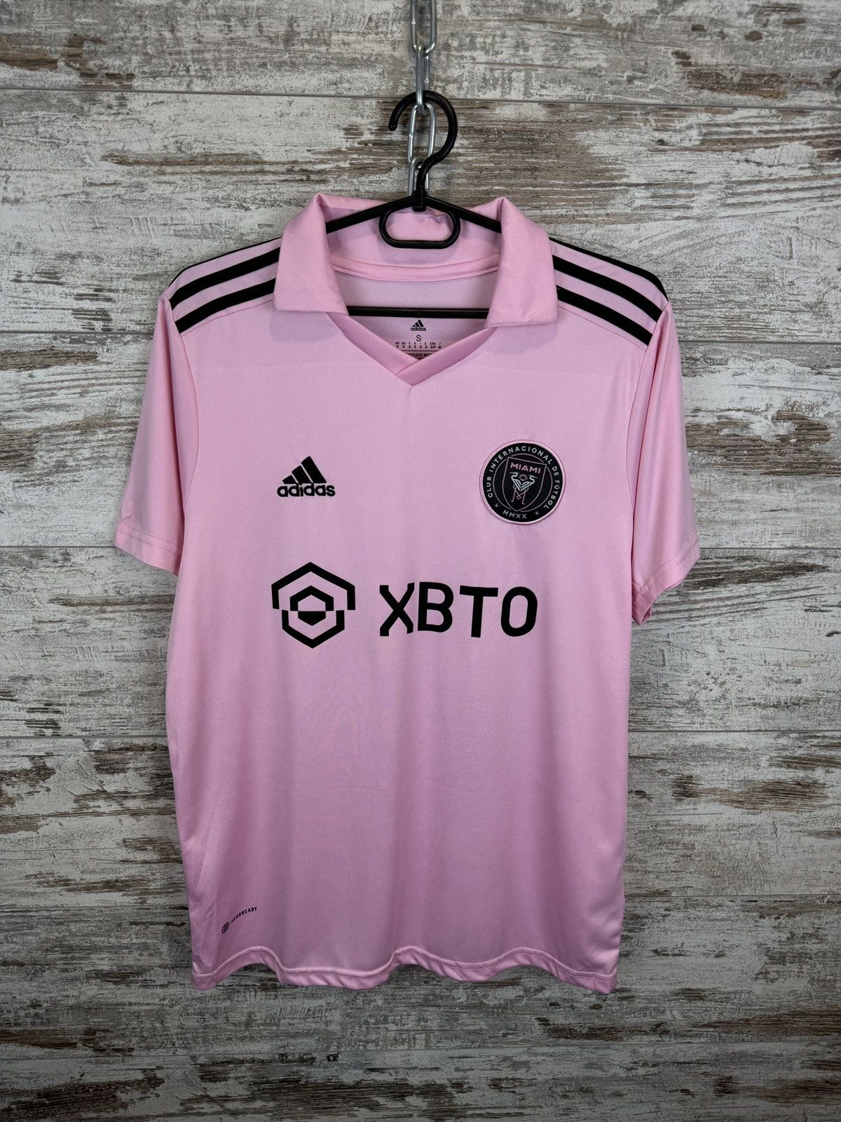 Other Mens Vintage Adidas Inter Miami Messi 10 T-shirt jersey Size US S / EU 44-46 / 1 - 3 Thumbnail
