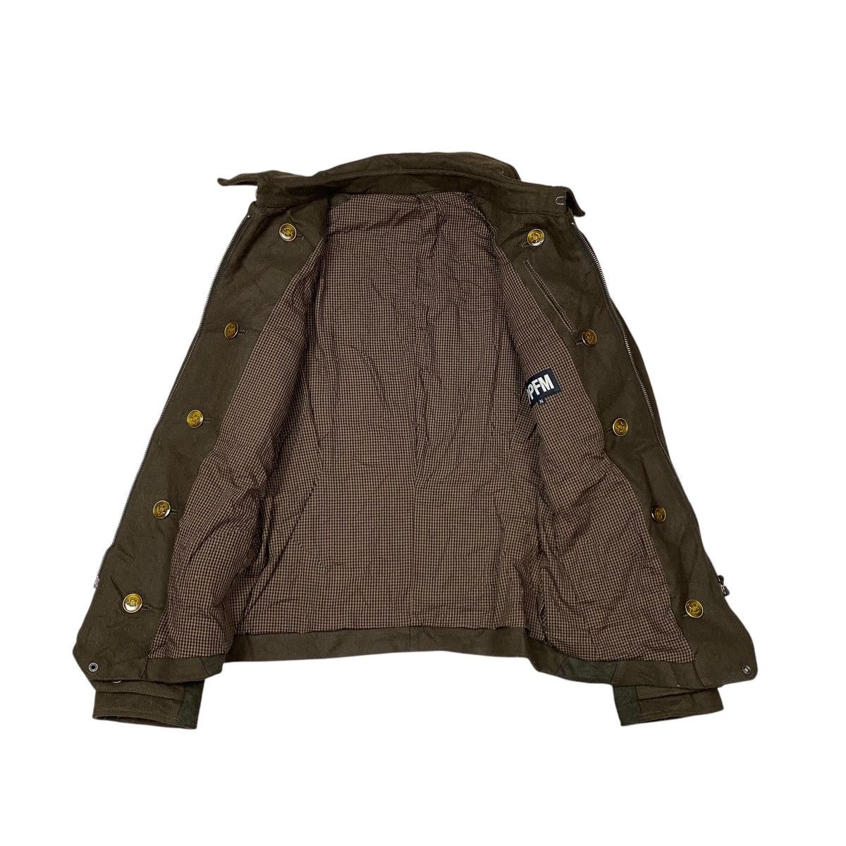 If Six Was Nine × Le Grande Bleu (L.G.B.) × PPFM PPFM Napoleon Wool Military Jacket Size US M / EU 48-50 / 2 - 6 Thumbnail