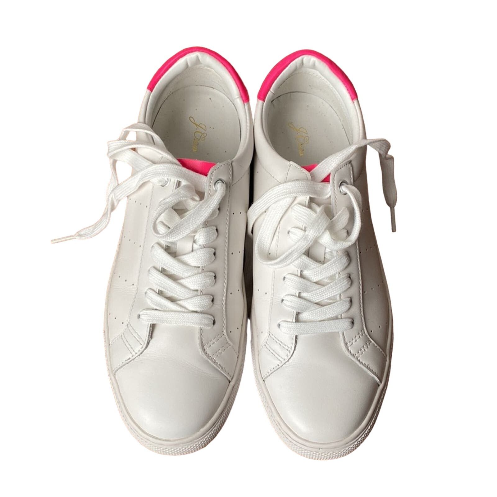 J.Crew J.CREW Saturday sneakers in leather with fuchsia detail Size US 9.5 / IT 39.5 - 3 Thumbnail